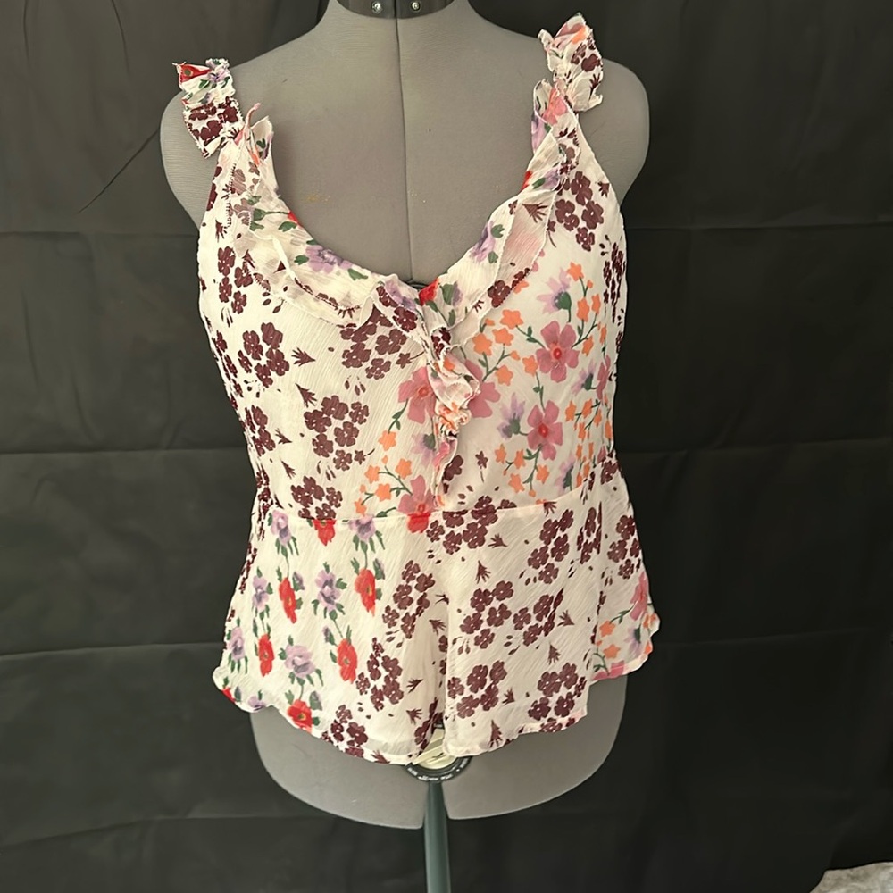 Adorable lucky brand size L but for normal body types I say a small